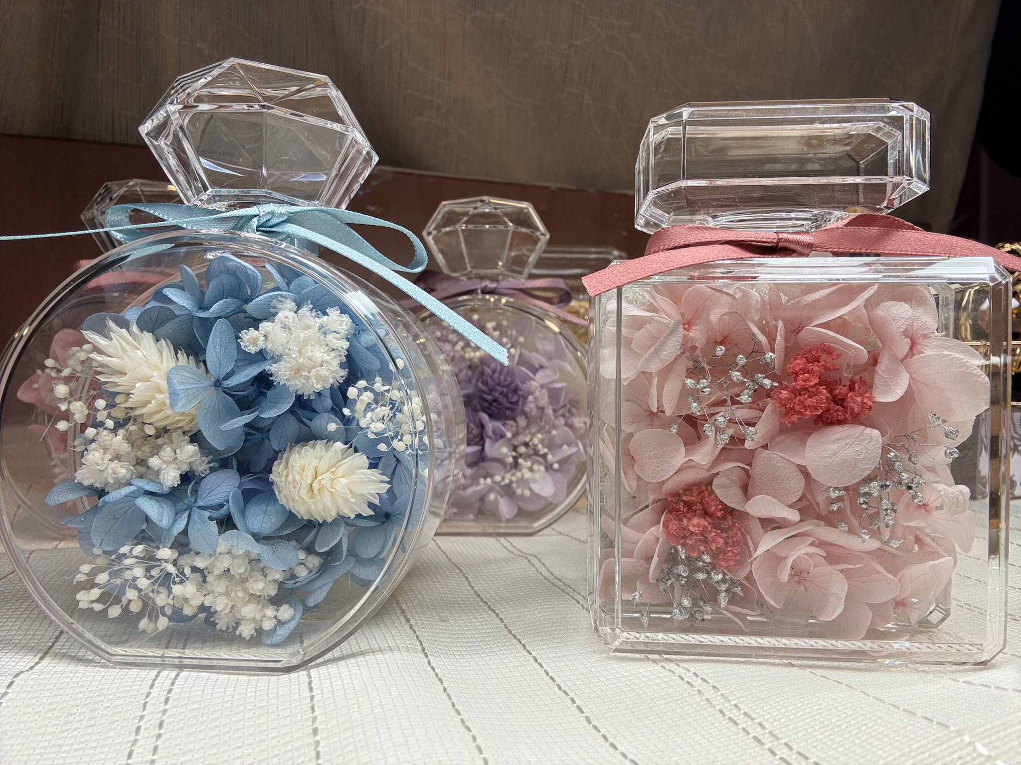 香水瓶オルゴールで気分上々♪